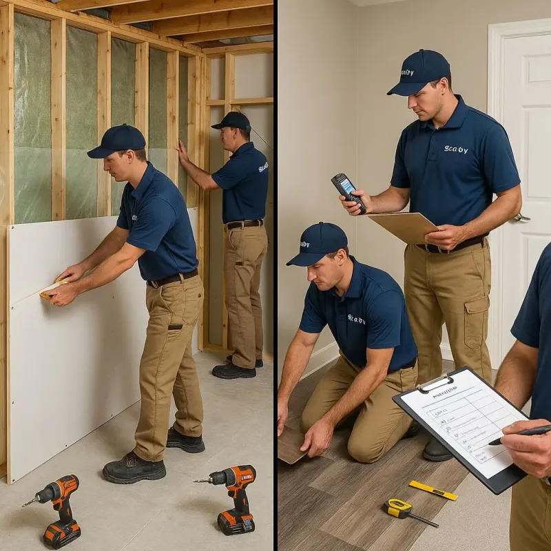 Repairs and Reconstruction process in Benton, KY