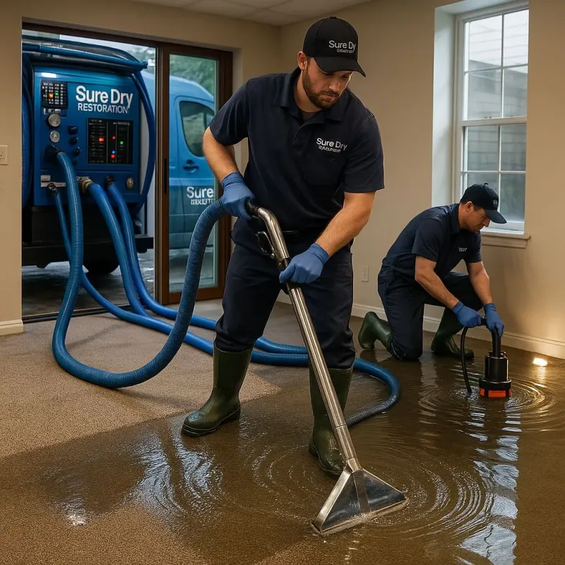 Water Extraction and Removal process in Benton, KY